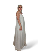 VESTIDO LARGO TIRANTES LINO JOT