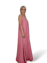 VESTIDO LARGO TIRANTES LINO JOT