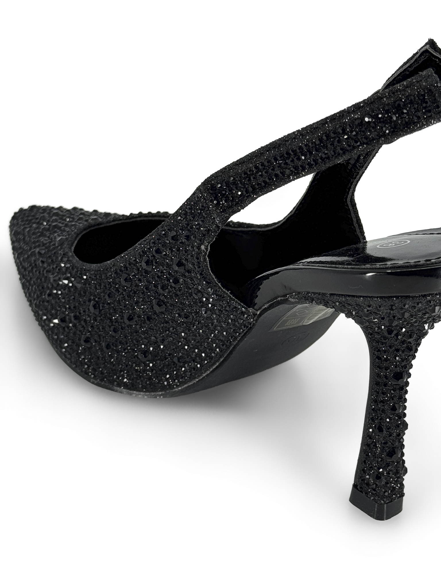 ZAPATOS SLINGBACK CRYSTAL LUX