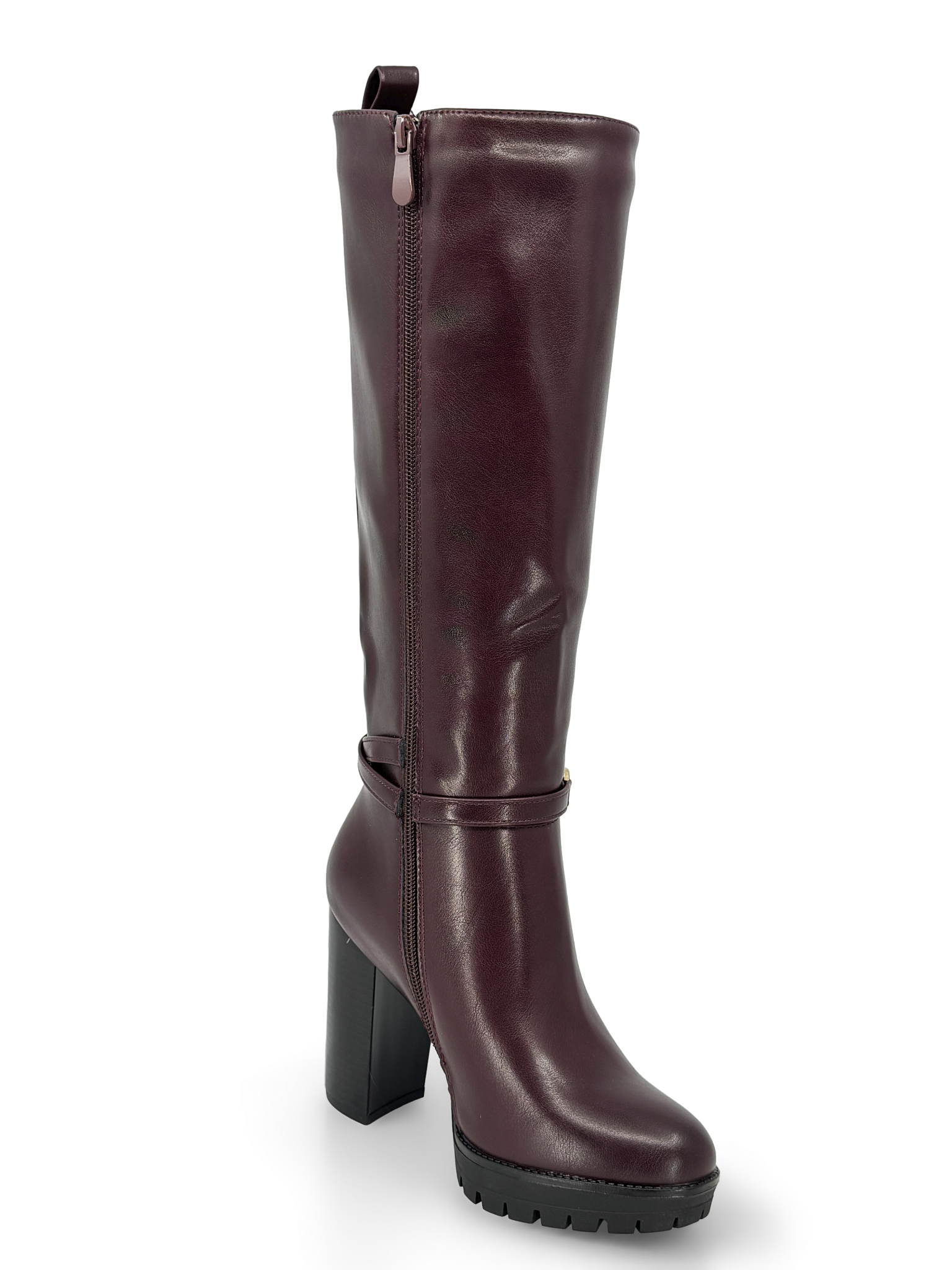 BOTA ALTA LUX BURDEOS