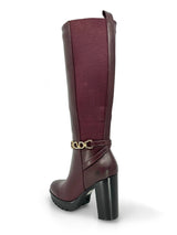 Bottes hautes LUX BORDEAUX