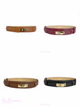 CINTURÓN ANCHO REGULABLE PIEL