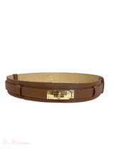 CINTURÓN ANCHO REGULABLE PIEL