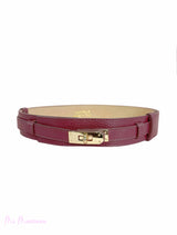 CINTURÓN ANCHO REGULABLE PIEL