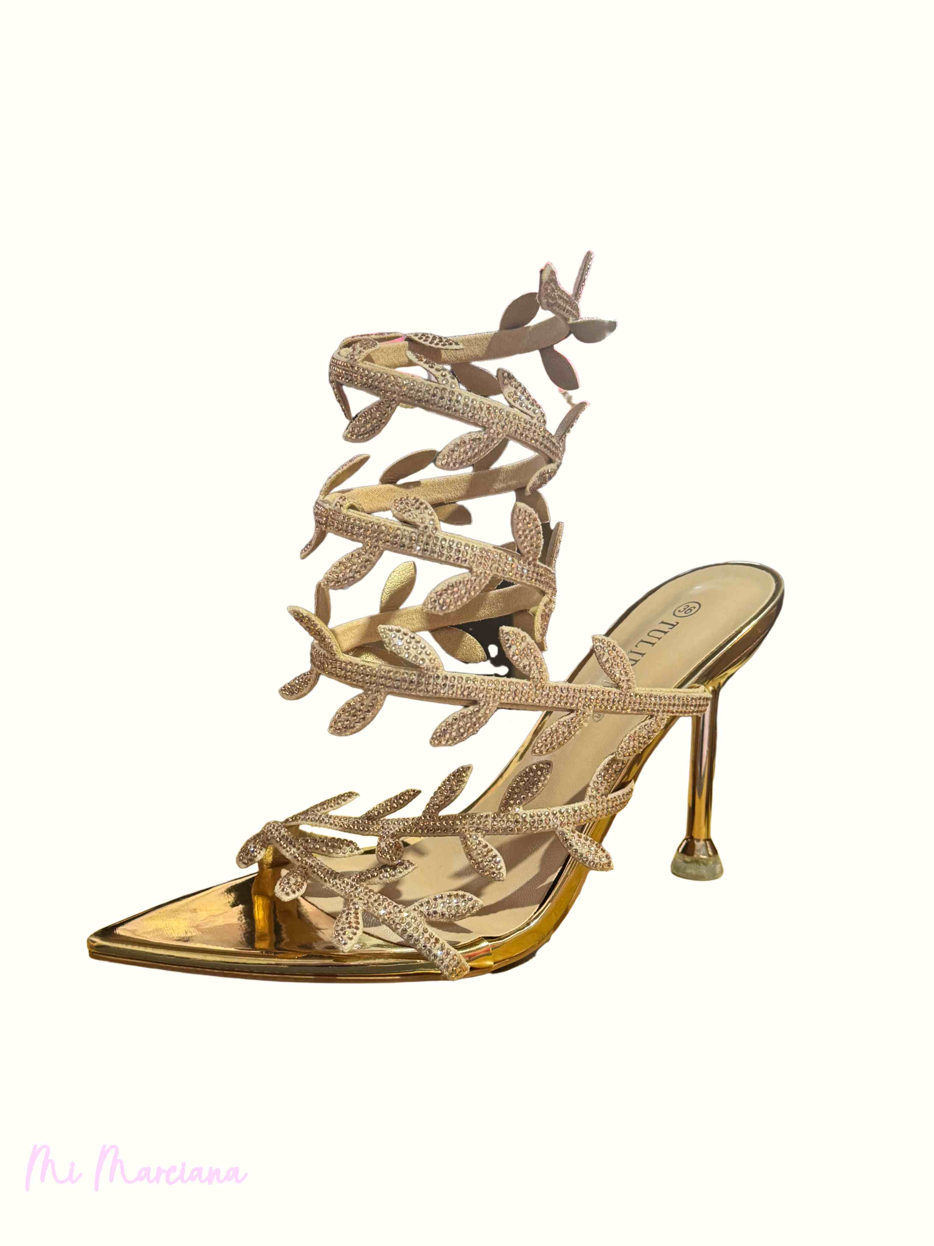 CRISTAL DE FEUILLE DE SANTALIA