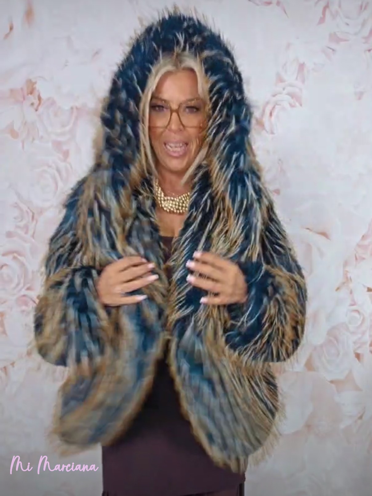 VESTE EN FOURRURE DOUBLE