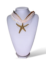 COLLAR ESTRELLA BOLITAS TERCIOPELO