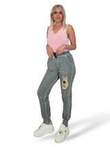 PANTALON JOGGER ANTELINA PARCHE FLOR JOT