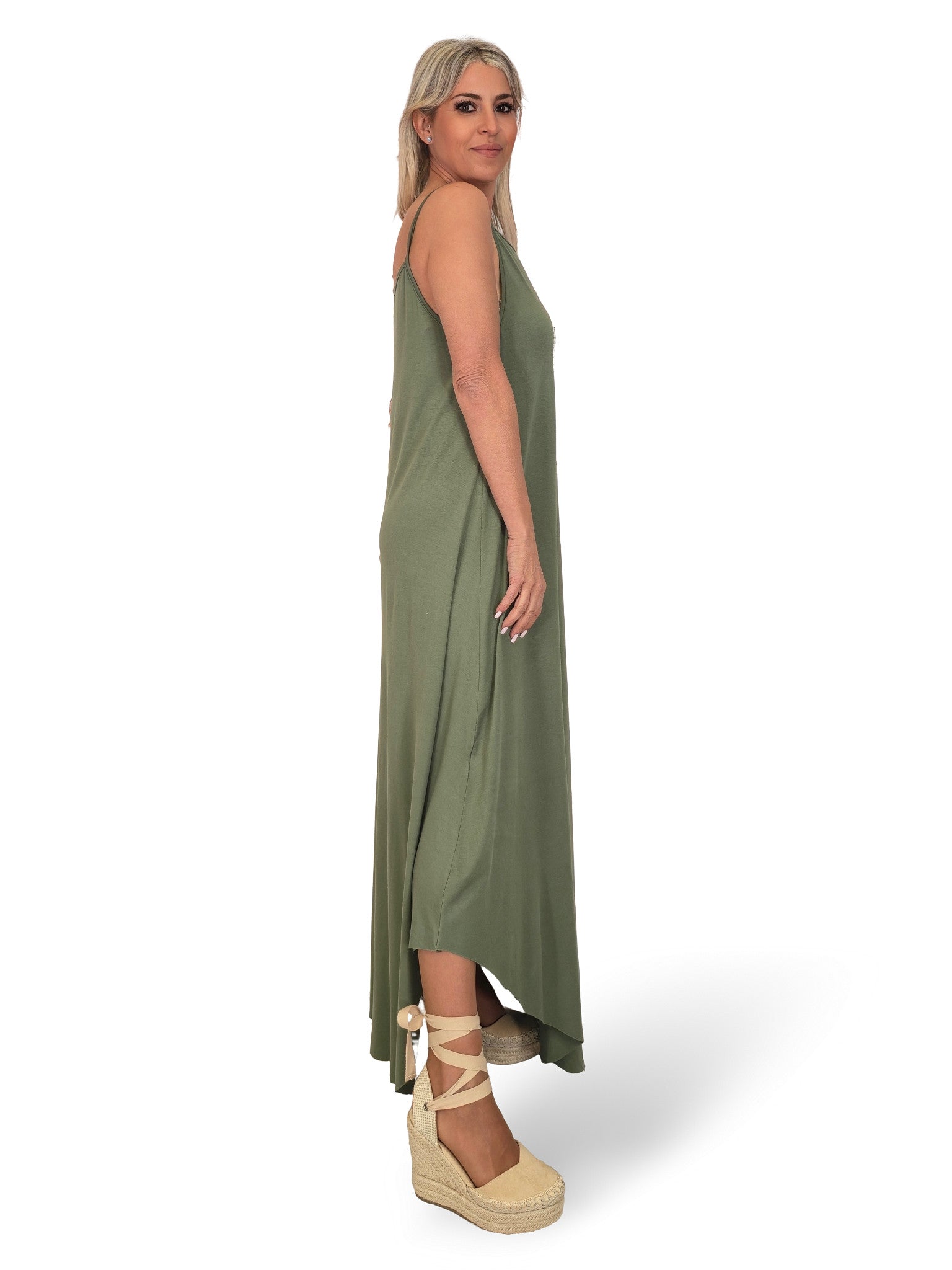 VESTIDO TIRANTES BORDADO LUNA MARIPOSA