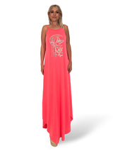 VESTIDO TIRANTES BORDADO LUNA MARIPOSA