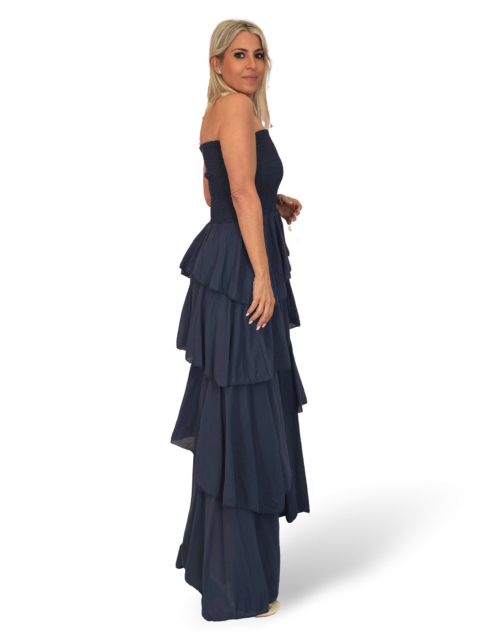 VESTIDO CAPAS GASA BOAL JOT