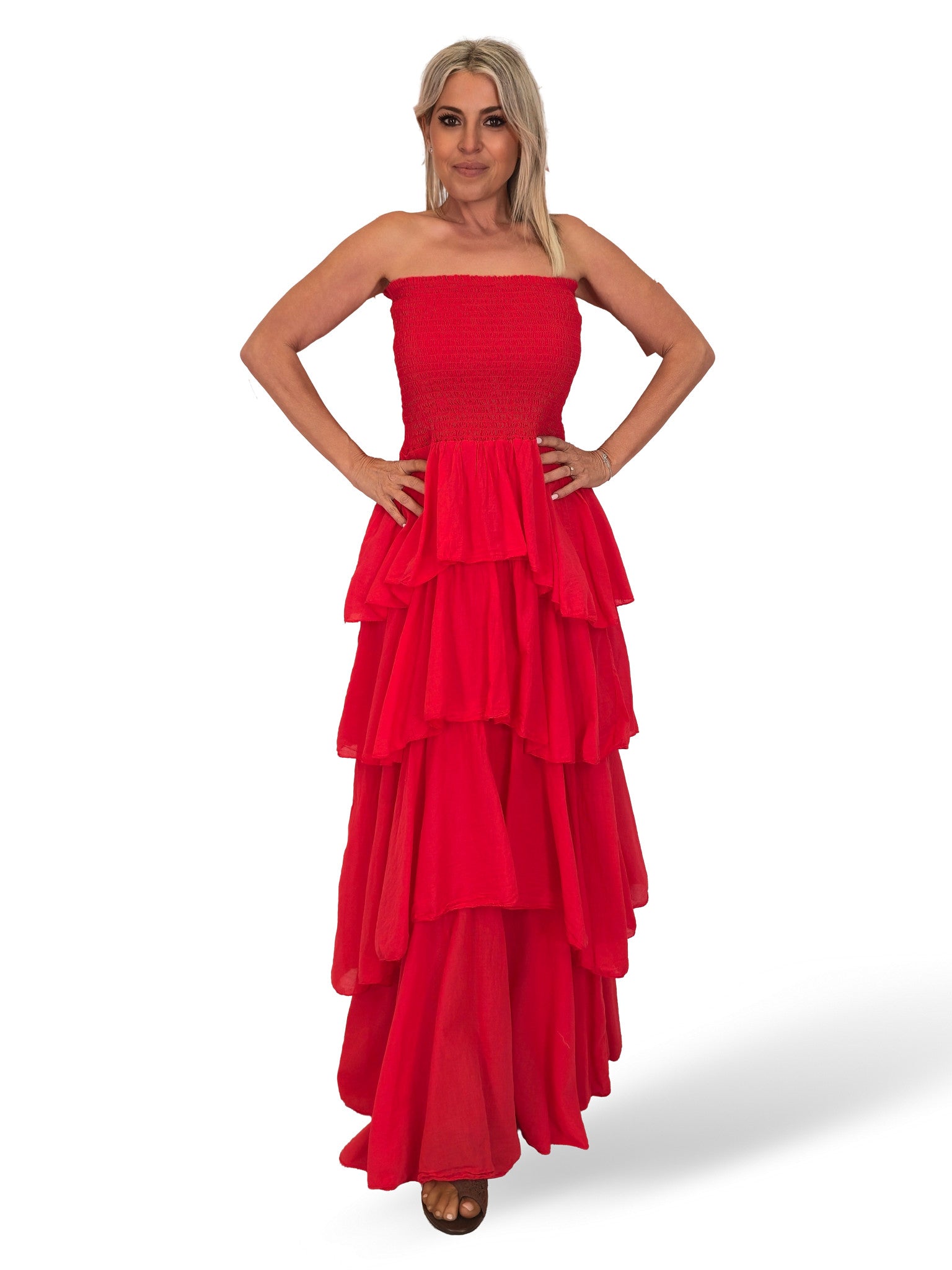 VESTIDO CAPAS GASA BOAL JOT