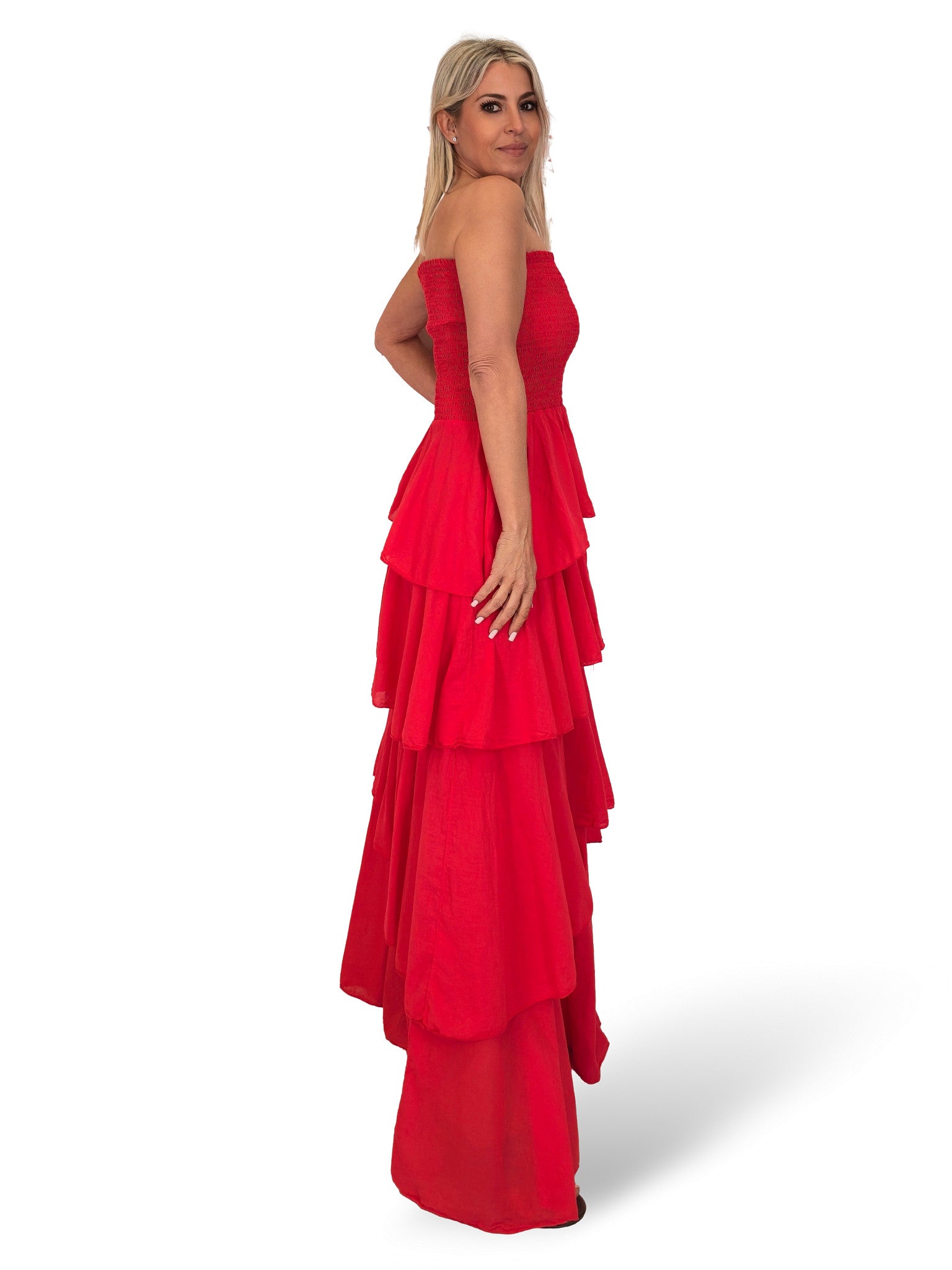 VESTIDO CAPAS GASA BOAL JOT