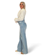 CAMISA COMBINADA CORSET DENIM JOT