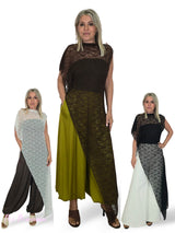 CAMISETA ASIMETRICA ENCAJE