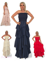 VESTIDO CAPAS GASA BOAL JOT