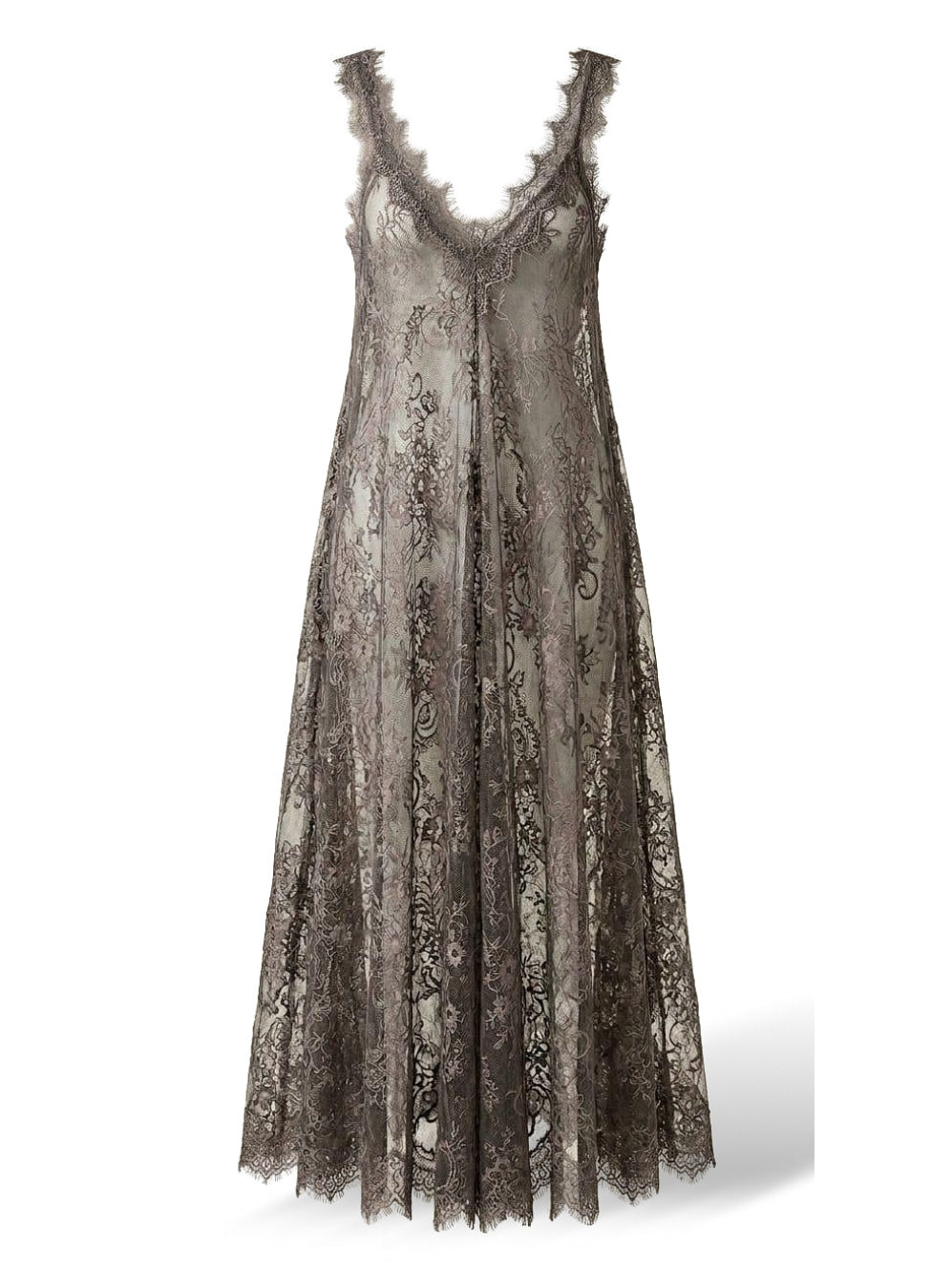 ROBE EN DENTELLE ORIENTALE