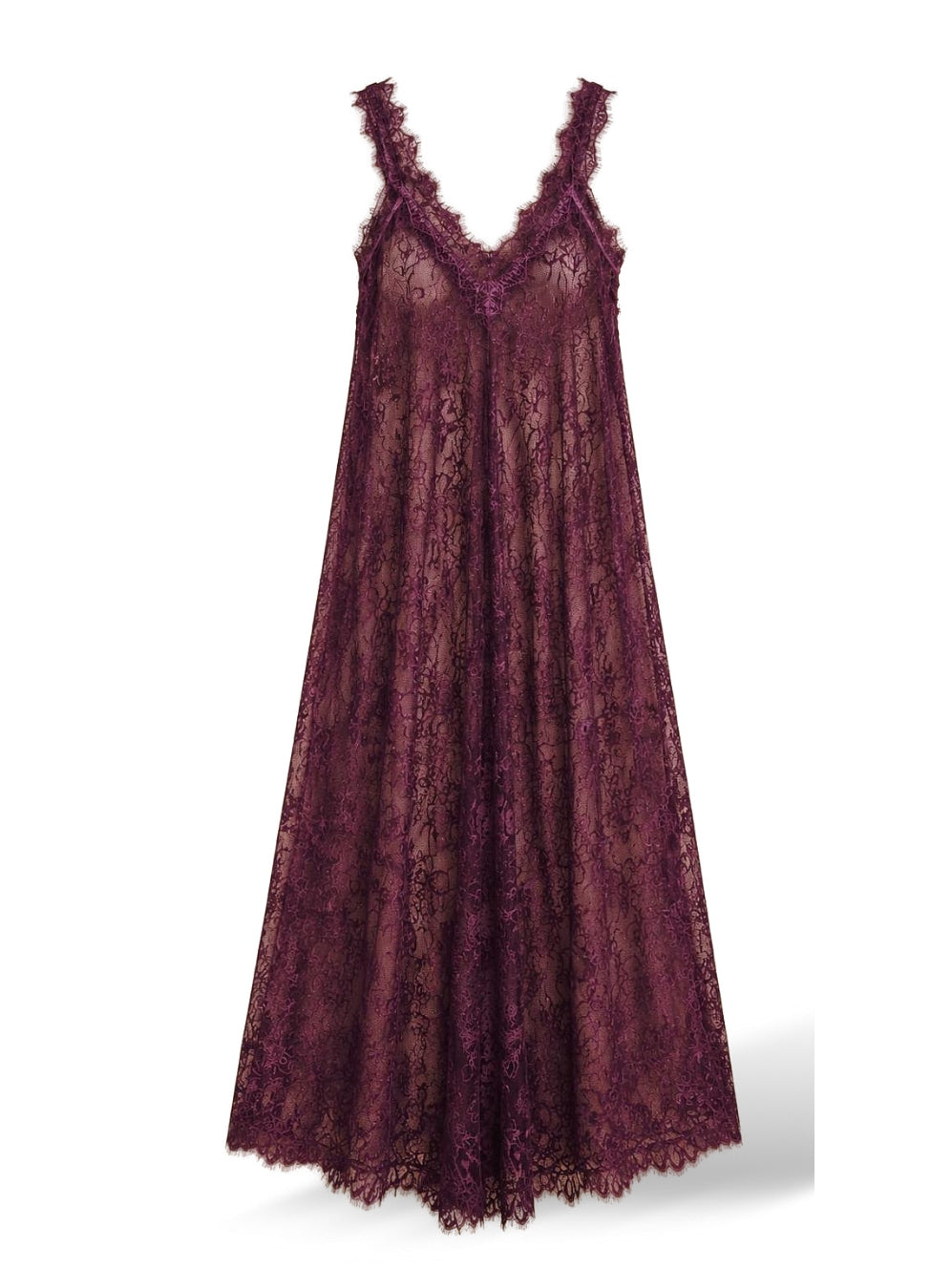 ROBE EN DENTELLE ORIENTALE