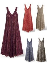 ROBE EN DENTELLE ORIENTALE
