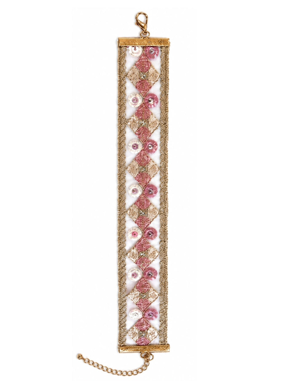COLLANA FANTASY LAVORATA A MAGLIA