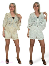 KIMONO MARIPOSA CROCHET LENTEJUELAS JOT