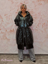 ABRIGO ACOLCHADO JOT METALIZADO - Mi Marciana