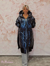 ABRIGO ACOLCHADO JOT METALIZADO - Mi Marciana