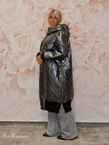 ABRIGO ACOLCHADO JOT METALIZADO - Mi Marciana