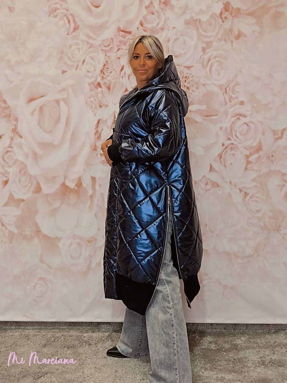 ABRIGO ACOLCHADO JOT METALIZADO - Mi Marciana