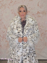 ABRIGO DOBLE PELO ANIMAL PRINT - Mi Marciana