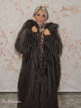 ABRIGO DOBLE PELO LISO LUMINA - Mi Marciana