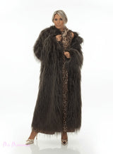 ABRIGO DOBLE PELO LISO LUMINA - Mi Marciana