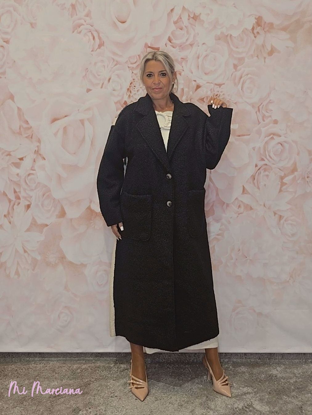 ABRIGO RIZO LETRAS - Mi Marciana