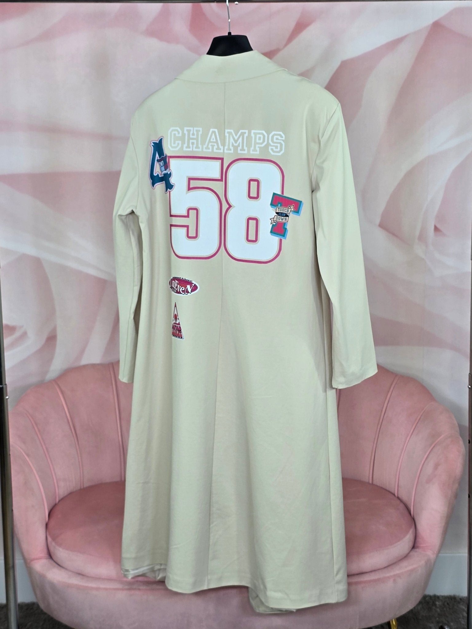 AMERICANA LARGA ALGODÓN CHAMPS - Mi Marciana