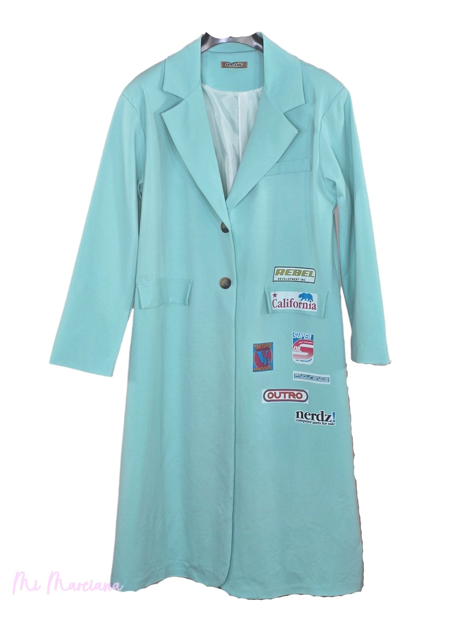 AMERICANA LARGA ALGODÓN CHAMPS - Mi Marciana