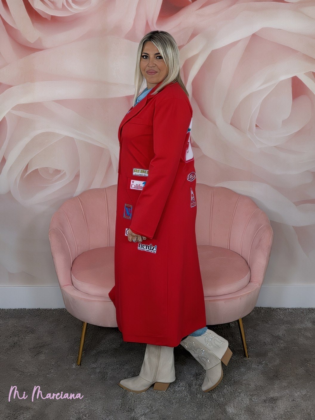 AMERICANA LARGA ALGODÓN CHAMPS - Mi Marciana