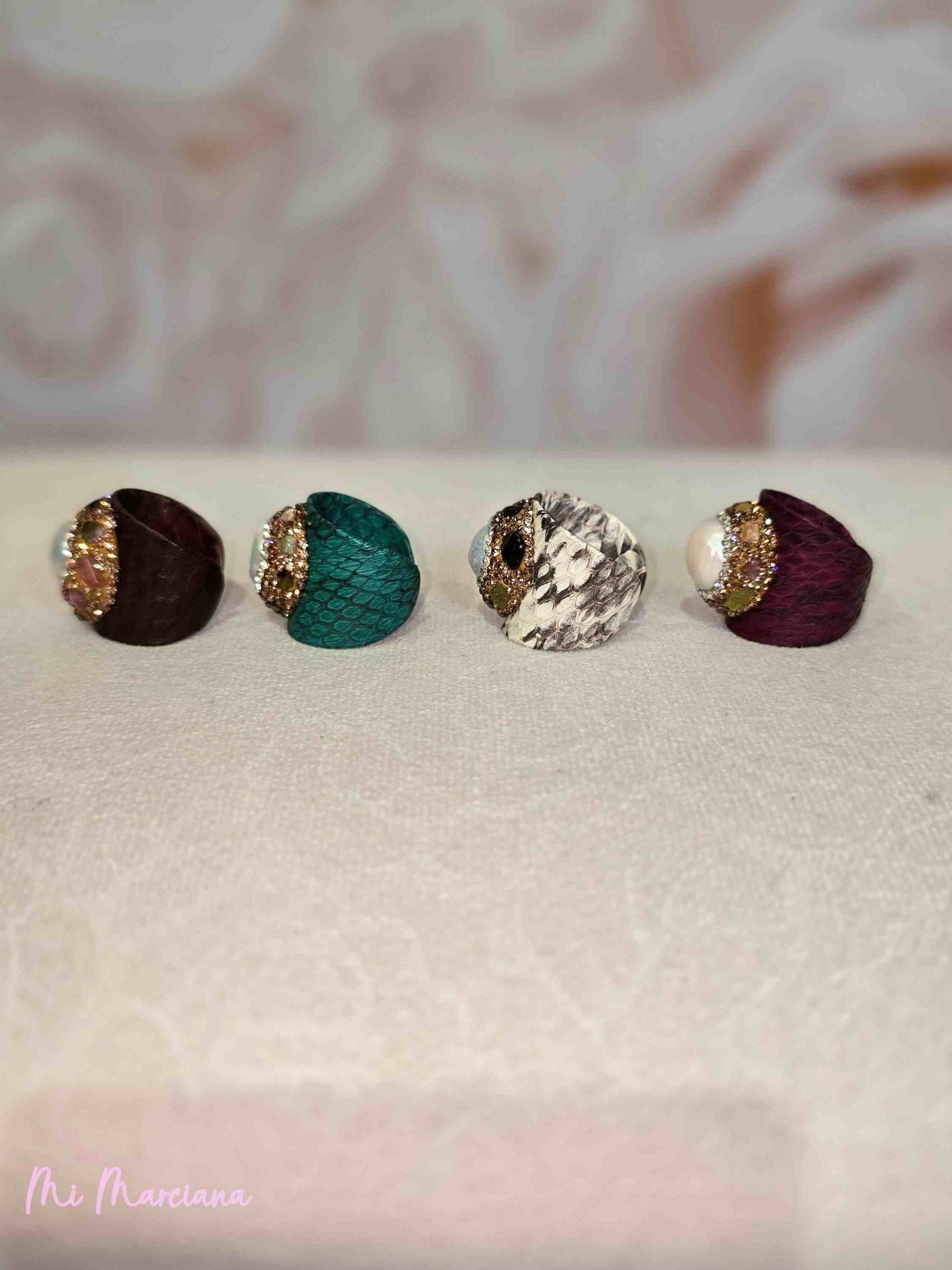 ANILLO PIEL PERLA - Mi Marciana