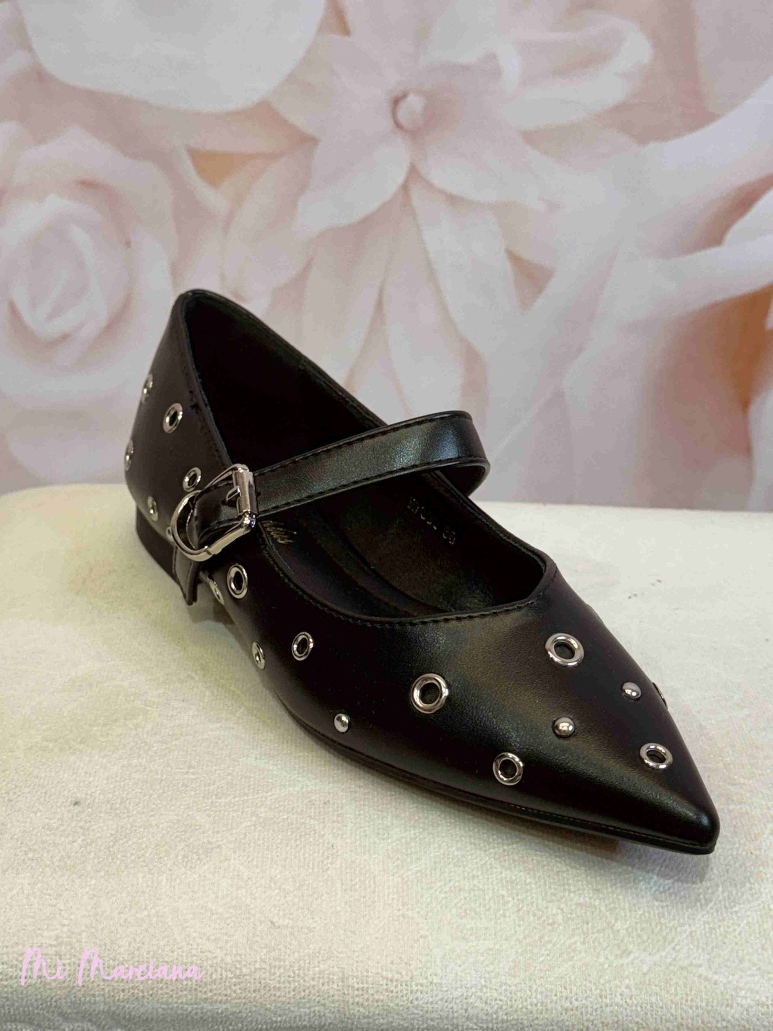 BAILARINAS TACHUELAS NEGRA - Mi Marciana