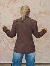 BLAZER ENTALLADA TACHUELAS JOT - Mi Marciana