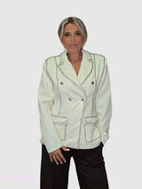 BLAZER ENTALLADA TACHUELAS JOT - Mi Marciana