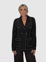 BLAZER ENTALLADA TACHUELAS JOT - Mi Marciana