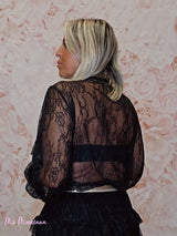 BLUSA ENCAJE CON LAZADA - Mi Marciana