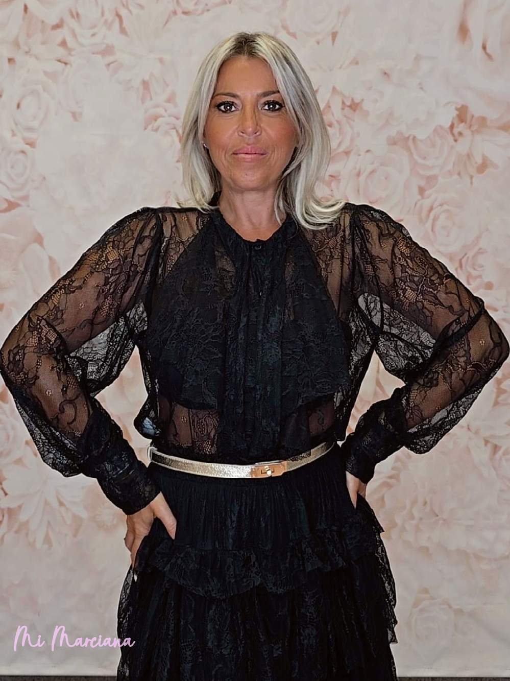 BLUSA ENCAJE CON LAZADA - Mi Marciana