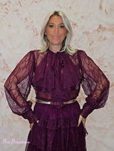 BLUSA ENCAJE CON LAZADA - Mi Marciana