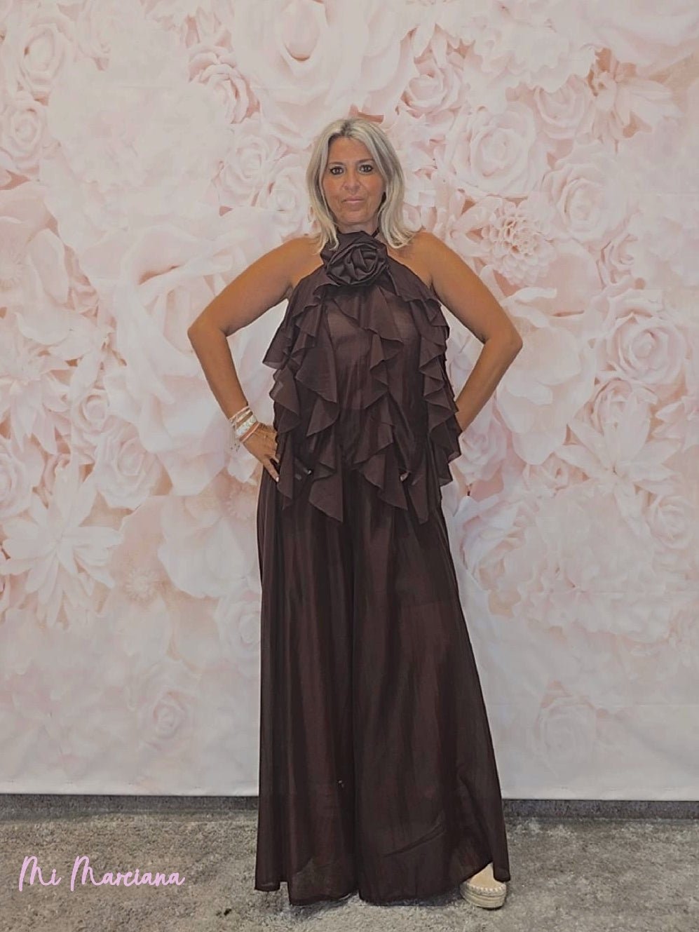 BLUSA GASA TENCEL FLOR - Mi Marciana