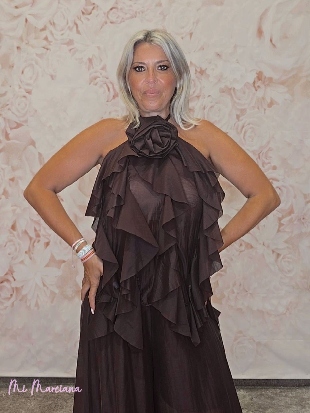 BLUSA GASA TENCEL FLOR - Mi Marciana