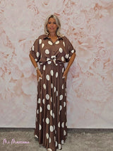 BLUSA OVERSIZE LUNARES SATEN - Mi Marciana