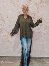 BLUSA RASO VOLANTES JOT - Mi Marciana