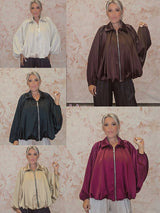 BOMBER OVERSIZE SATÉN - Mi Marciana