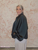 BOMBER OVERSIZE SATÉN - Mi Marciana